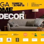 เมกาบางนา ชวนเติมเต็มบ้านให้สะท้อนสไตล์ที่ใช่ ในงาน “MEGA HOME & DECOR” รวมไอเดียแต่งบ้านและไอเทมไลฟ์สไตล์ ตอบโจทย์ทุกการใช้ชีวิต วันที่ 13 - 25 พ.ค. 69 ณ ชั้น 1 โซนแฟชั่น แกลอเรีย ศูนย์การค้าเมกาบางนา