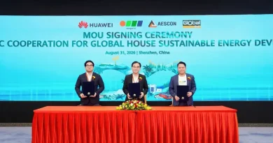 Siam Global House partners with AESCON and Integra R.E. to deploy Huawei’s advanced BESS technology across all branches nationwide, advancing smarter and more resilient clean energy use in Thailand